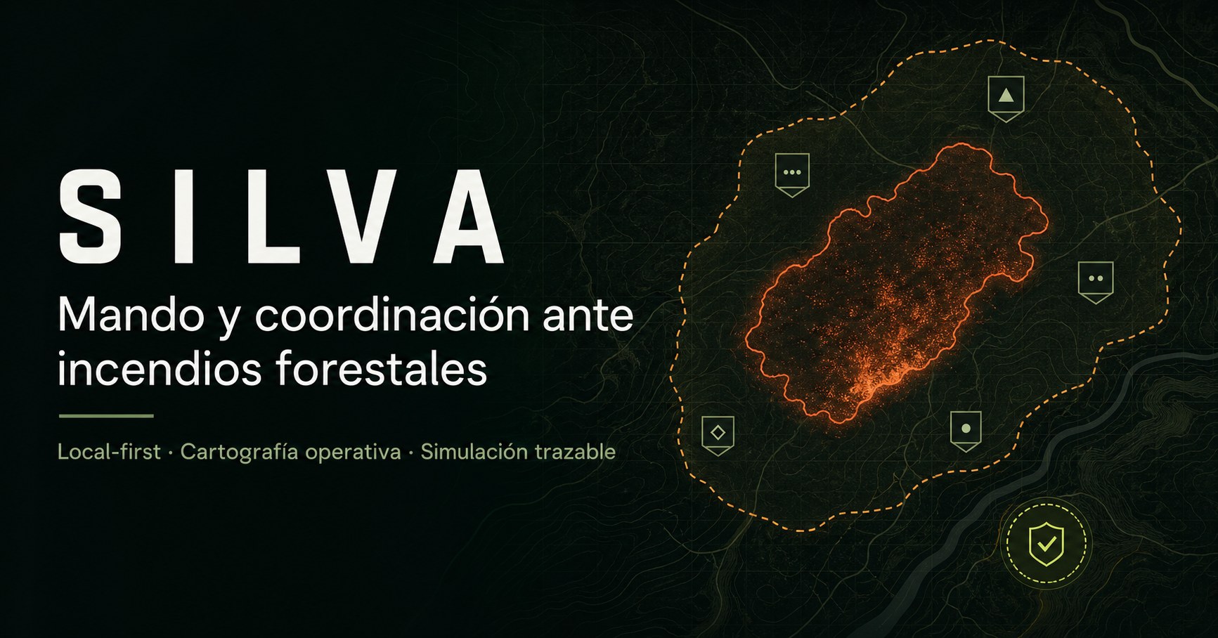 SILVA, propuesta interna de cartografía y coordinación visual